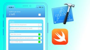 iOS 11 Swift 4 build a To Do List App, UIKit, CoreData,+more